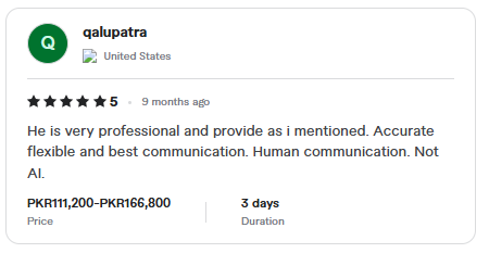 Client Review 3