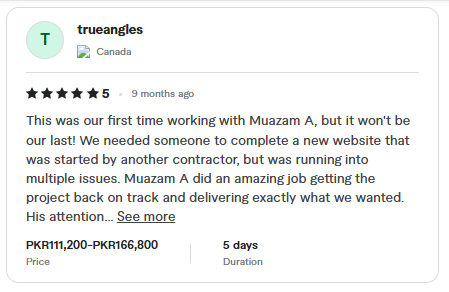 Client Review 8